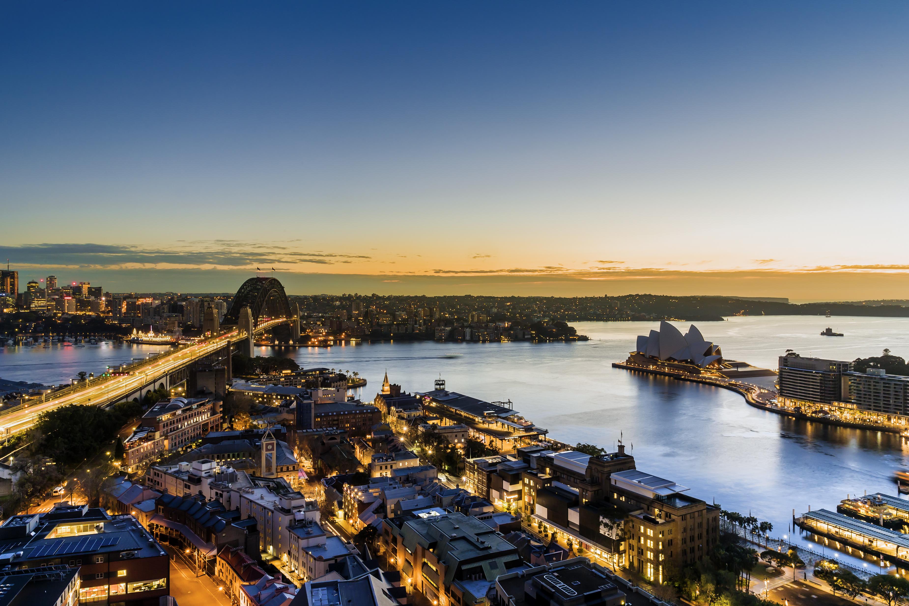 The Sebel Quay West Suites Sydney Esterno foto View of the city from the Westin Hotel