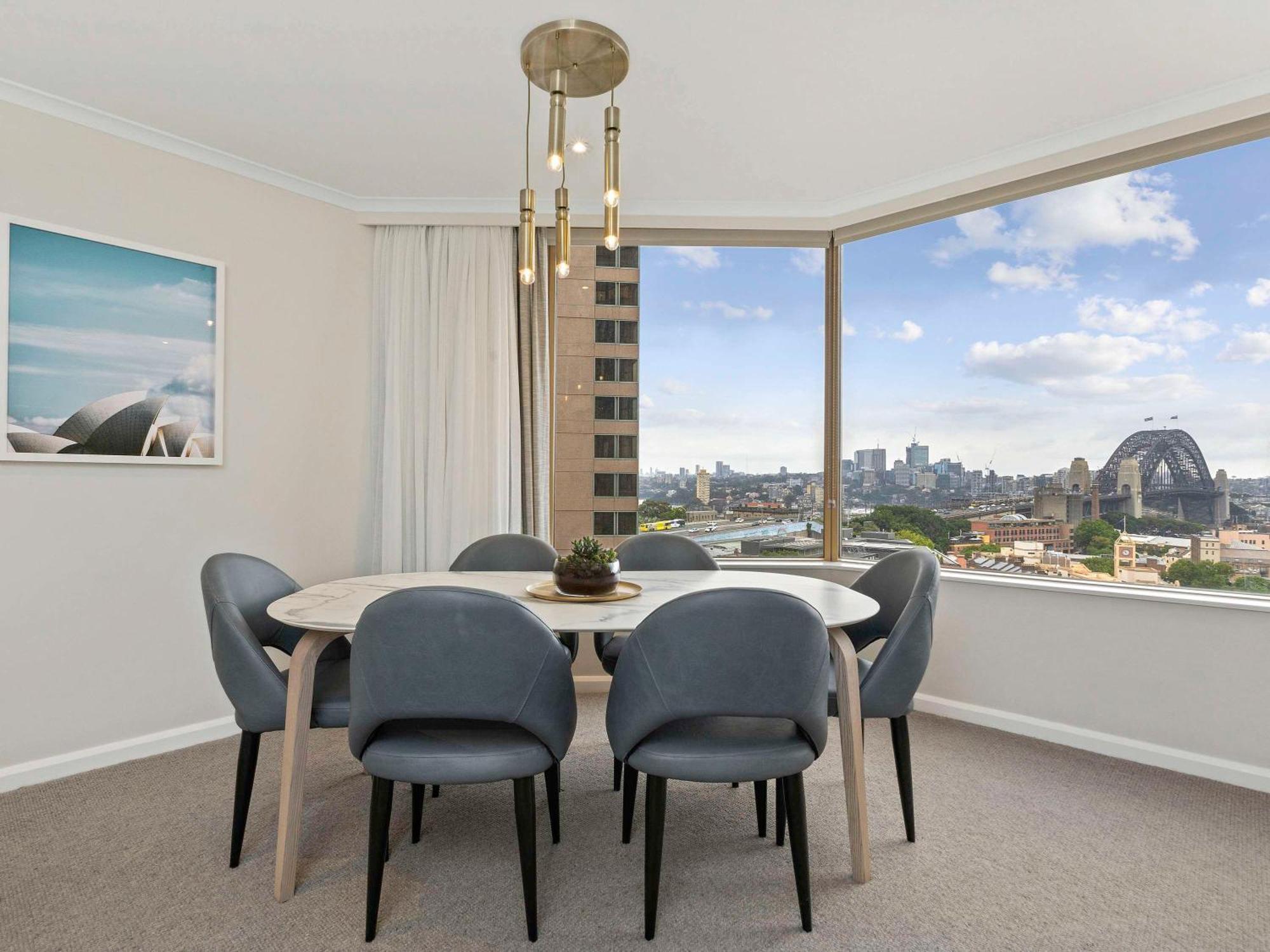 The Sebel Quay West Suites Sydney Esterno foto Dining room